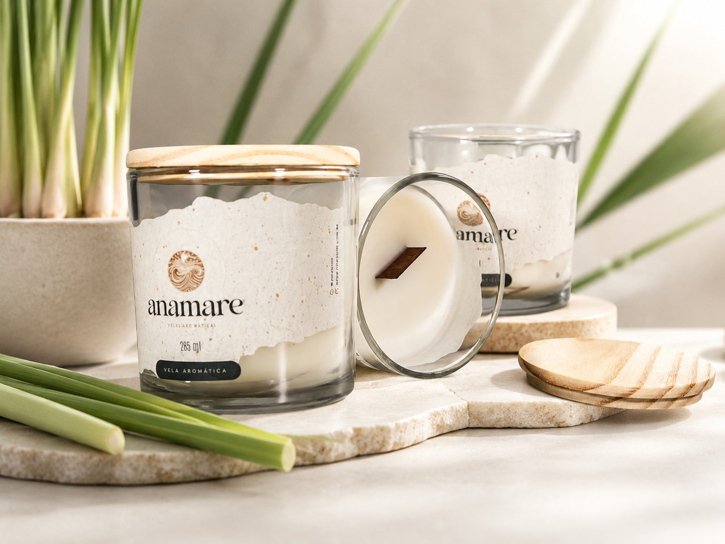 Vela Aromática | Capim Limão | Très Grand