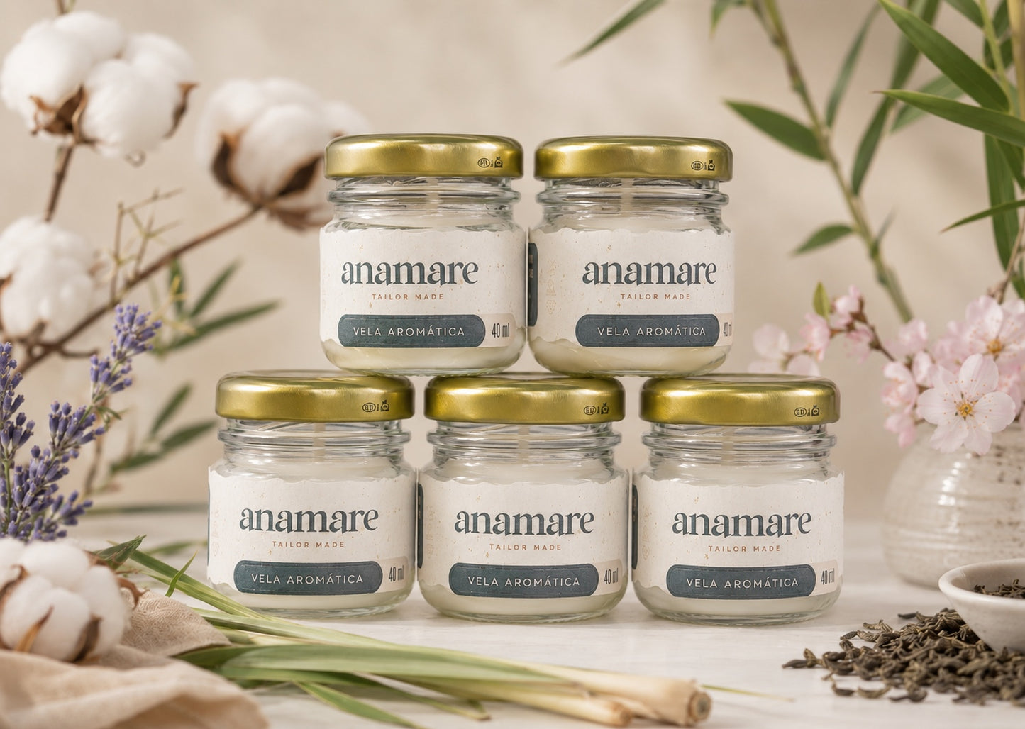 Kit Aromático Anamare | Vela