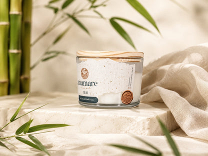 Vela Aromática | Bamboo| Moyen