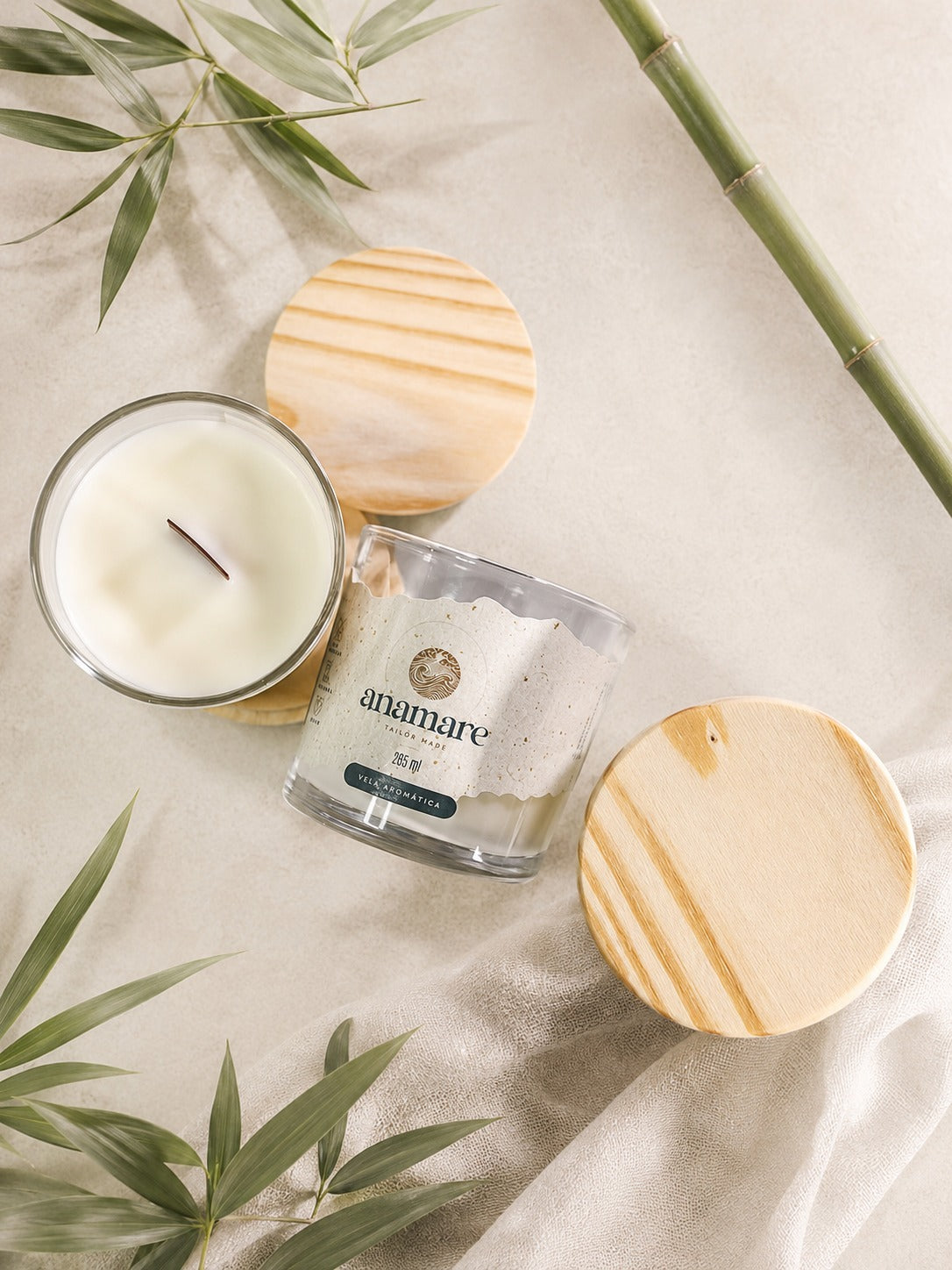 Vela Aromática | Bamboo | Très Grand