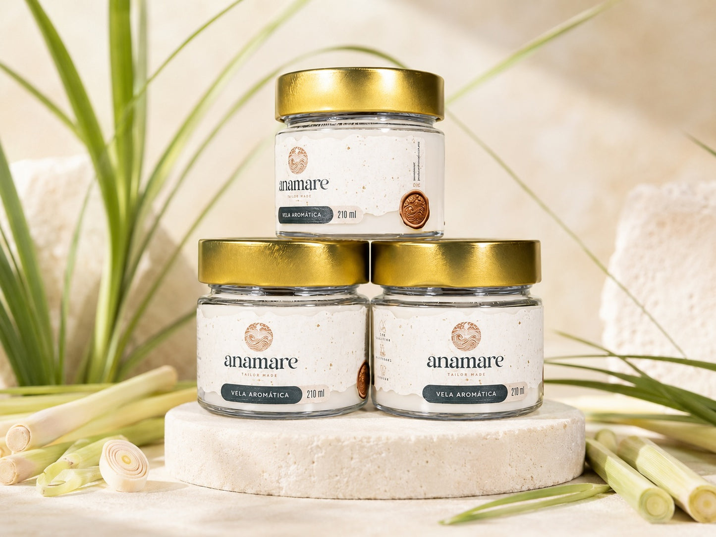 Vela Aromática | Capim Limão | Grand