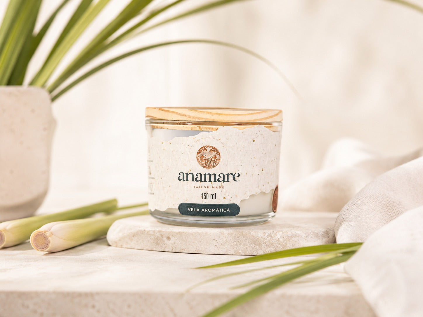 Vela Aromática | Capim Limão | Moyen