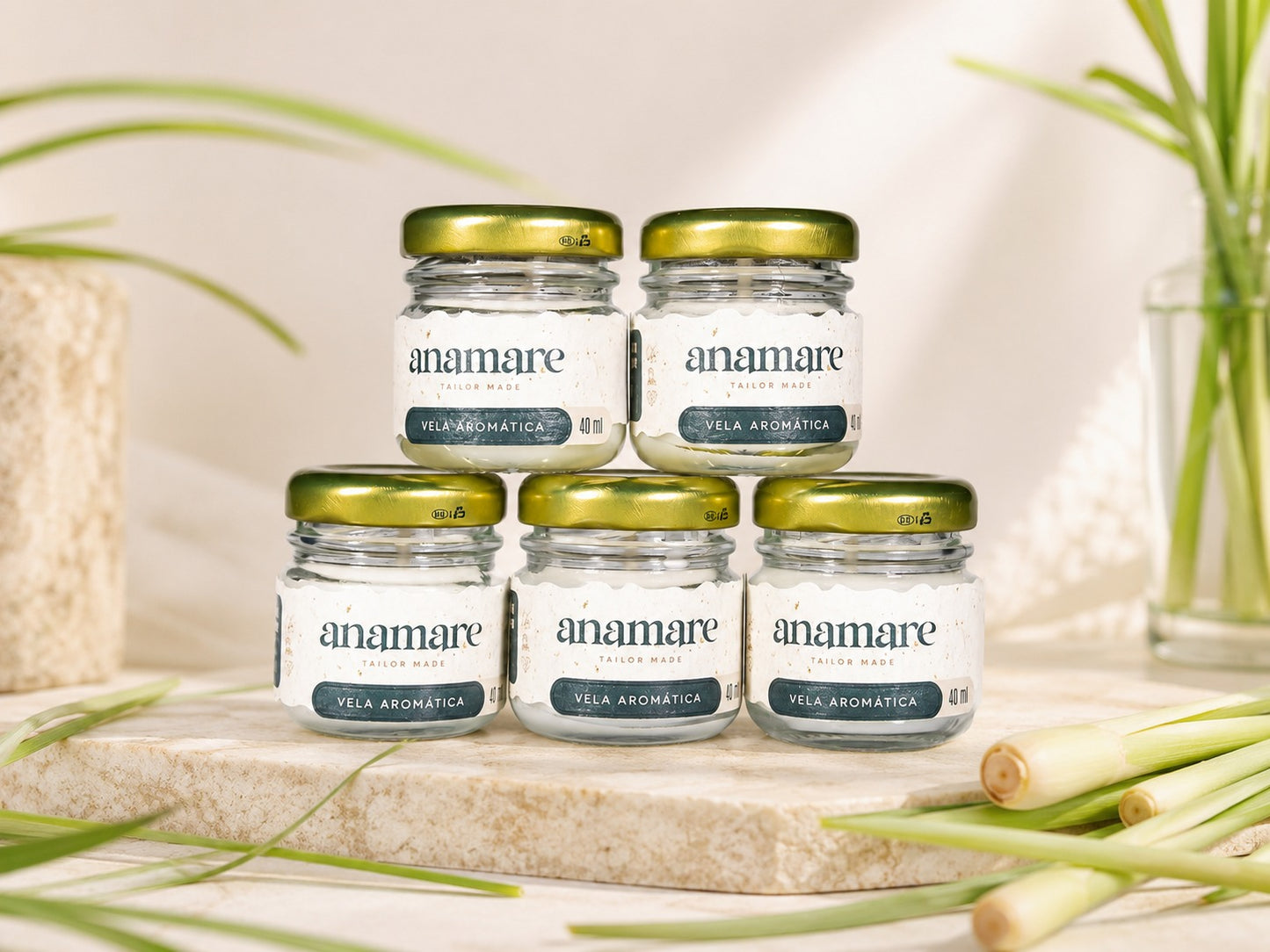 Vela Aromática | Capim Limão | Petit