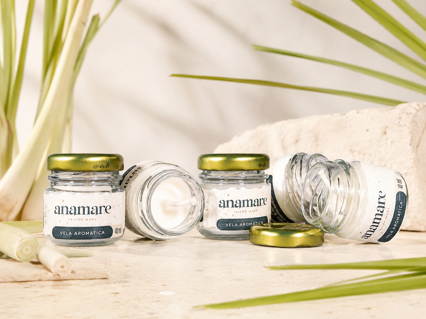 Vela Aromática | Capim Limão | Petit