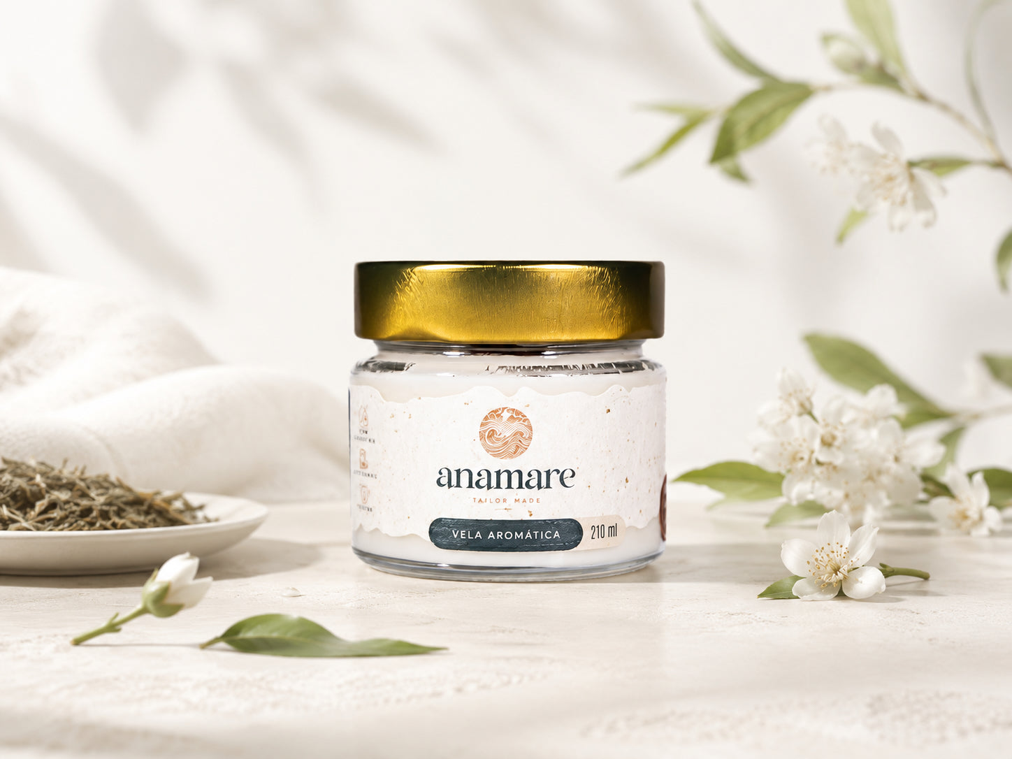 Vela Aromática | Chá Branco | Grand