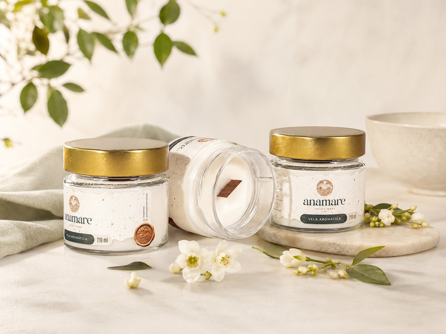 Vela Aromática | Chá Branco | Grand