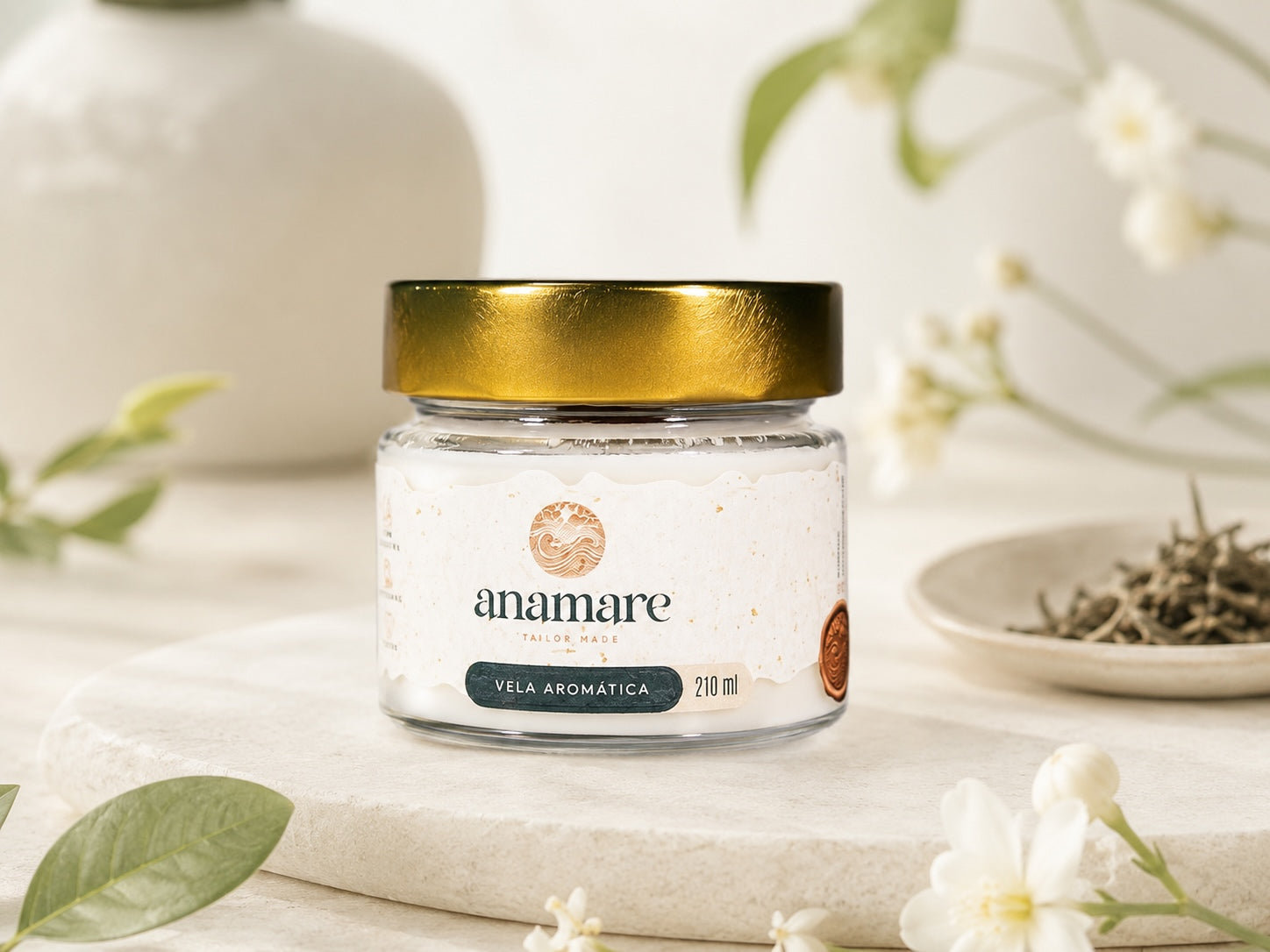 Vela Aromática | Chá Branco | Grand