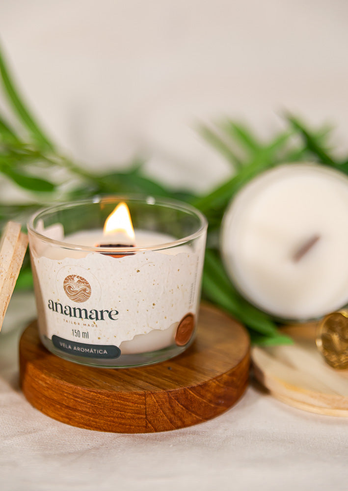 Vela Aromática | Chá Branco | Moyen