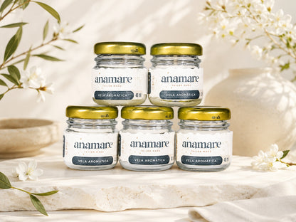 Vela Aromática | Chá Branco | Petit