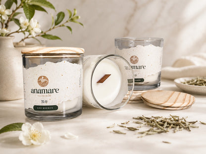 Vela Aromática | Chá Branco | Très Grand
