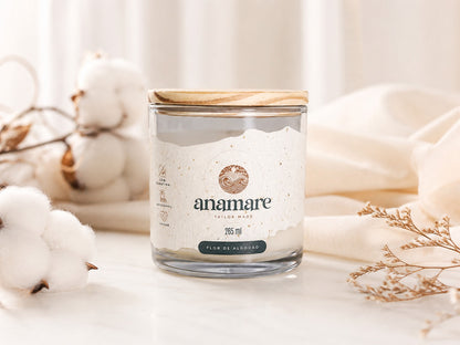 Vela Aromática | Flor de Algodão | Très Grand