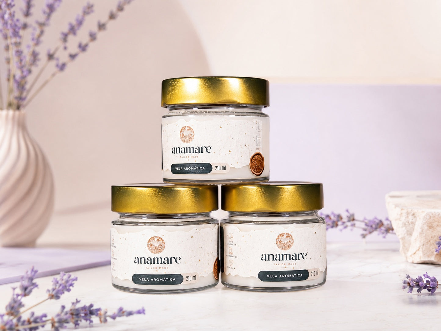 Vela Aromática | Lavande | Grand