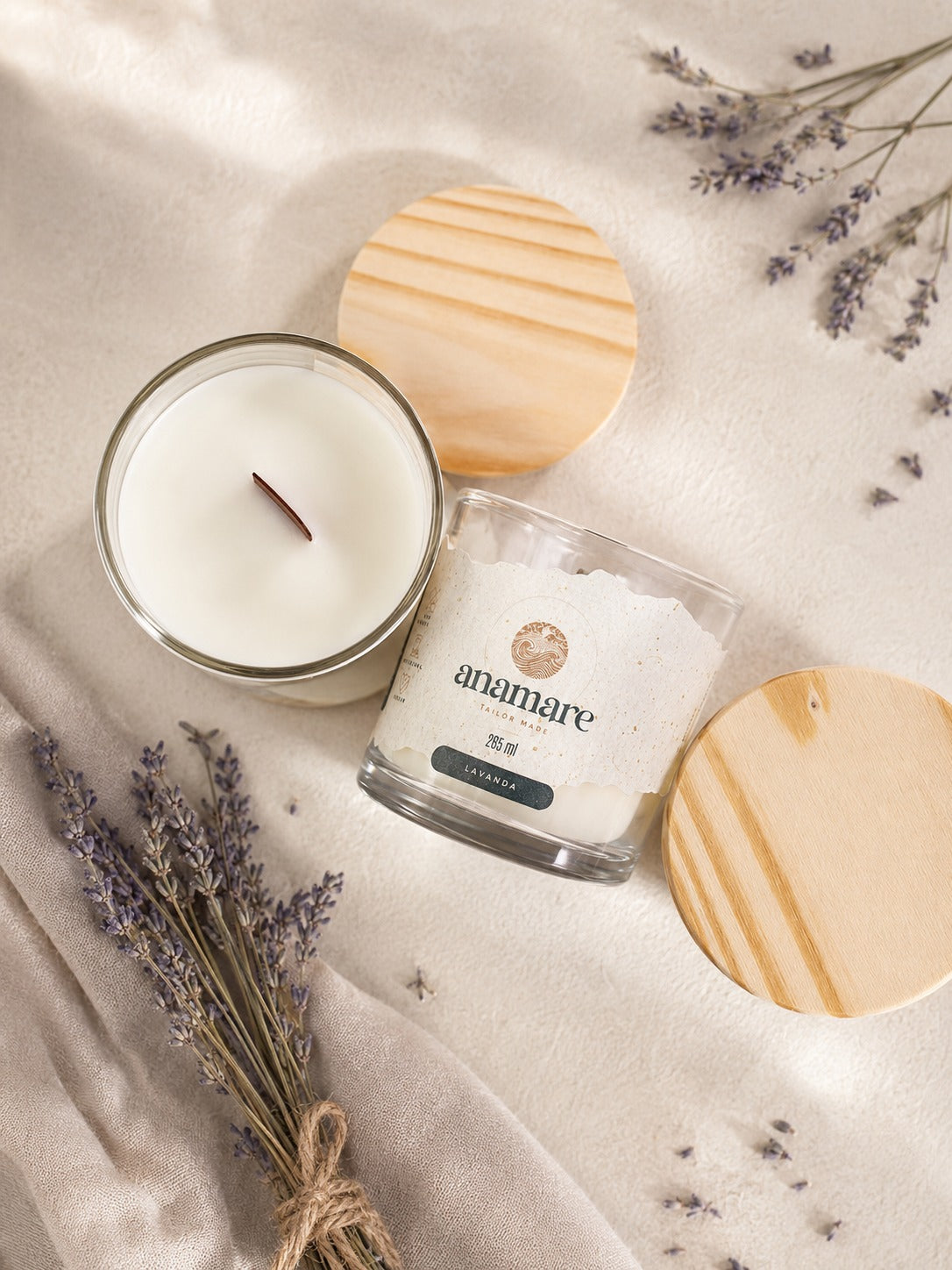 Vela Aromática | Lavande | Très Grand